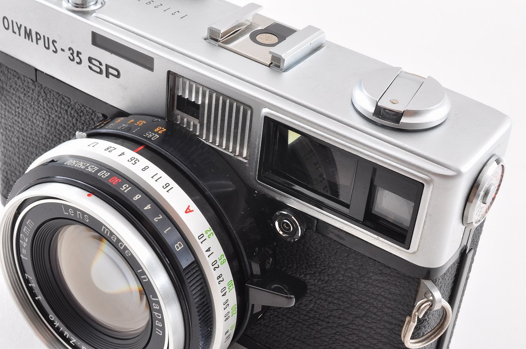 OLYMPUS-35 SP G.Zuiko 1:1.7 f=42mm ※※ Meter OK!! OLYMPUS 35 SP Rangefinder G.ZUIKO 42mm f/1.7 *Exc